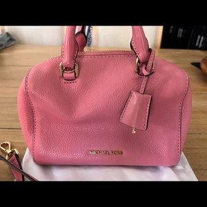 Michael Kors Pink Crossbody with Detachable Strap